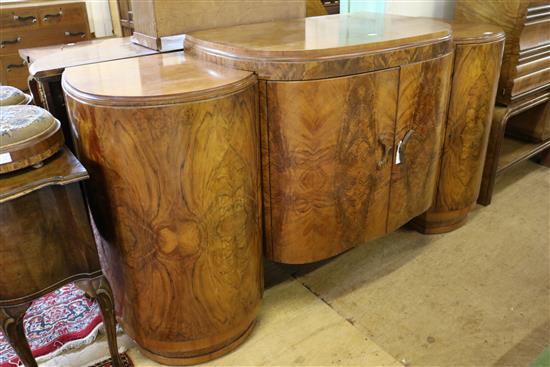 Walnut sideboard